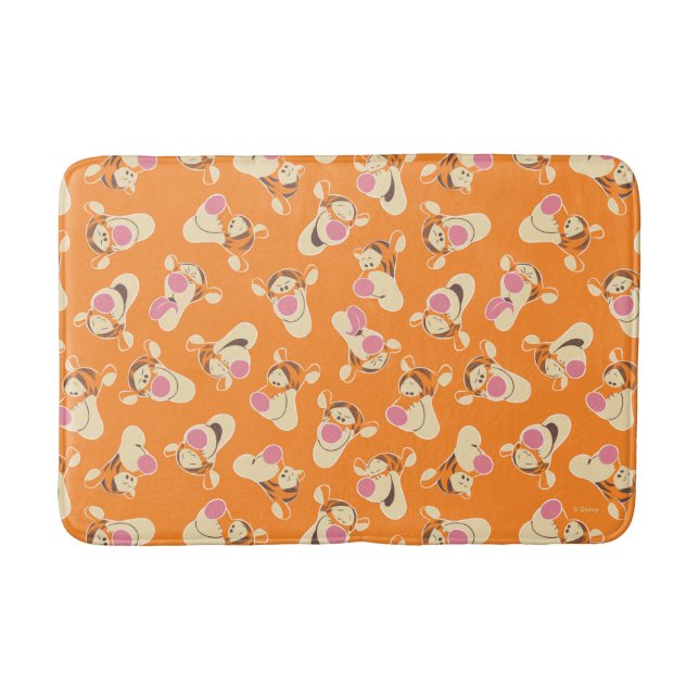 Winnie the Pooh | Tigger Faces Pattern Bath Mat (Front)