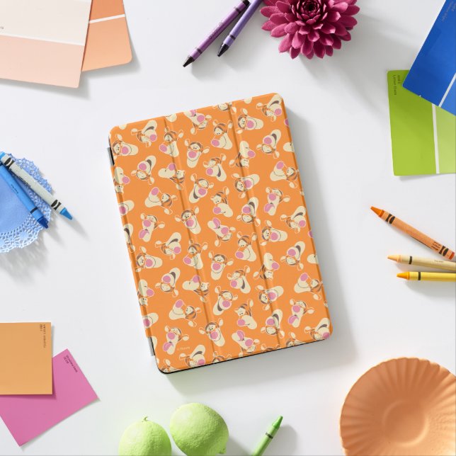 Winnie the Pooh | Tigger Faces Pattern iPad Air Cover (In Situ)