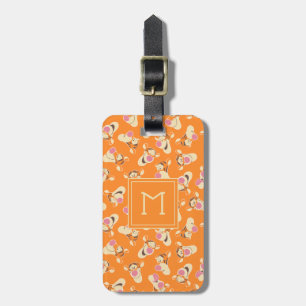 Winnie the Pooh Tigger Faces Pattern Luggage Tag