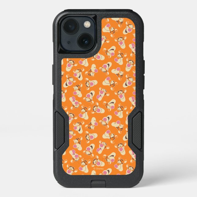 Winnie the Pooh | Tigger Faces Pattern Otterbox iPhone Case (Back)