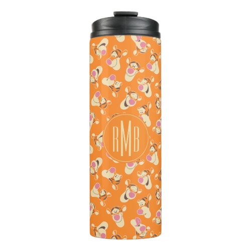 Winnie the Pooh  Tigger Faces Pattern Thermal Tumbler