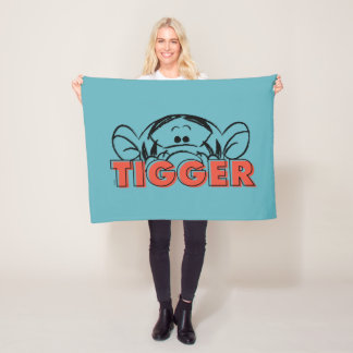 Winnie the Pooh | Tigger Peek-A-Boo Fleece Blanket