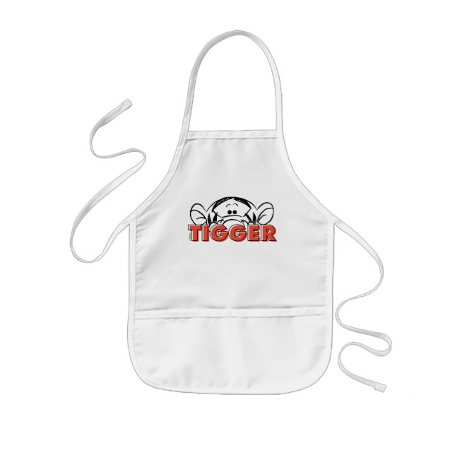 Winnie the Pooh | Tigger Peek-A-Boo Kids' Apron (Front)