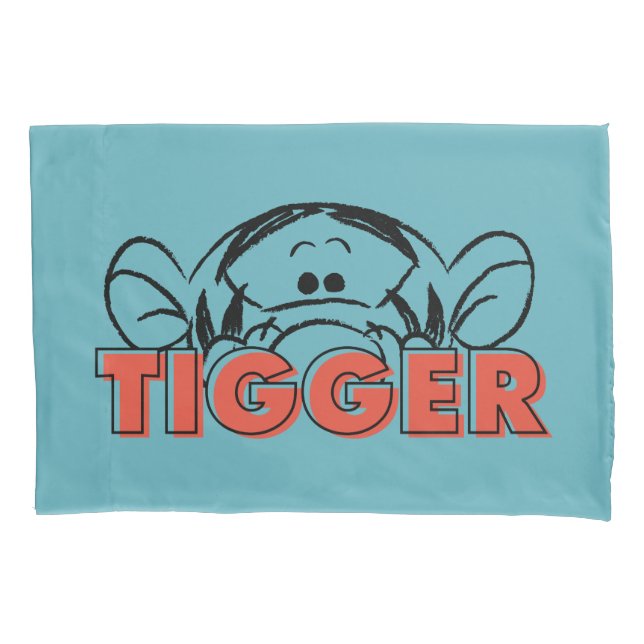 Winnie the Pooh | Tigger Peek-A-Boo Pillow Case (Front)