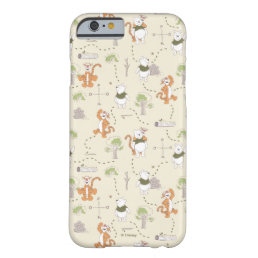 Winnie the Pooh | Tigger &amp; Pooh Forest Pattern Barely There iPhone 6 Case