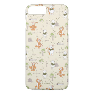 Winnie the Pooh | Tigger & Pooh Forest Pattern iPhone 8 Plus/7 Plus Case