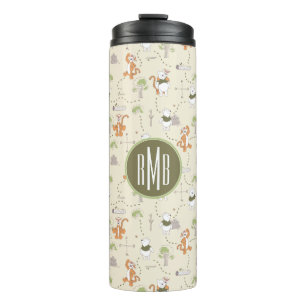 Winnie the Pooh   Tigger & Pooh Forest Pattern Thermal Tumbler