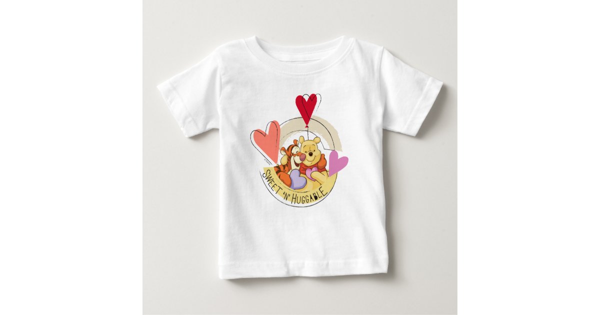 Winnie The Pooh Tigger Sweet N Huggable Baby T Shirt Zazzle