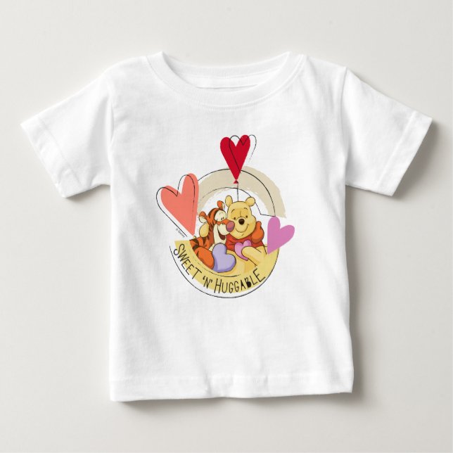 Winnie the Pooh & Tigger | Sweet 'N, Huggable Baby T-Shirt (Front)