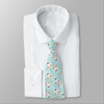 Winnie the Pooh | Tigger Triangle Pastel Pattern Neck Tie