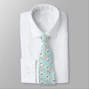 Winnie the Pooh   Tigger Triangle Pastel Pattern Neck Tie