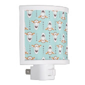 Winnie the Pooh | Tigger Triangle Pastel Pattern Night Light (Right)