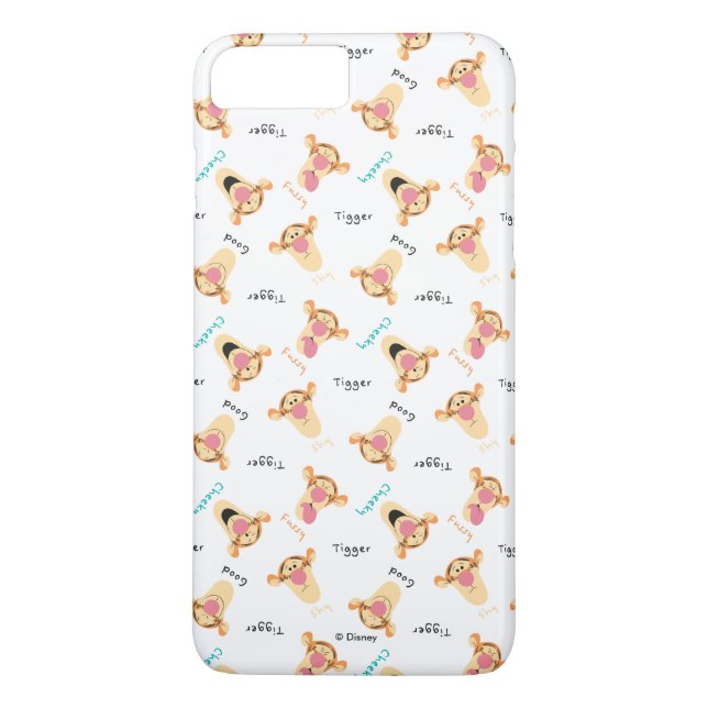 Winnie the Pooh | Tigger's Expressions Pattern Case-Mate iPhone Case (Back)