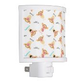 Winnie the Pooh | Tigger's Expressions Pattern Night Light (Right)