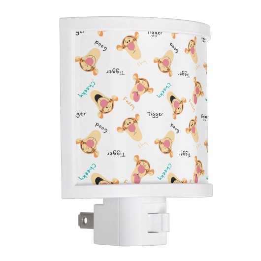Winnie the Pooh | Tigger's Expressions Pattern Night Light (Right)
