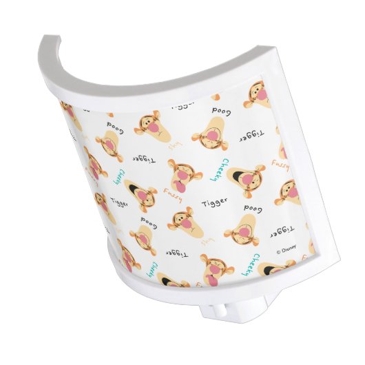 Winnie the Pooh | Tigger's Expressions Pattern Night Light (Angled)