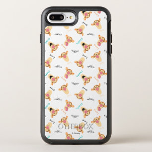 Winnie the Pooh Tigger's Expressions Pattern OtterBox Symmetry iPhone 8 Plus/7 Plus Case