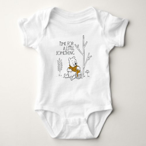 Winnie the Pooh  Time for a Little Something Baby Bodysuit