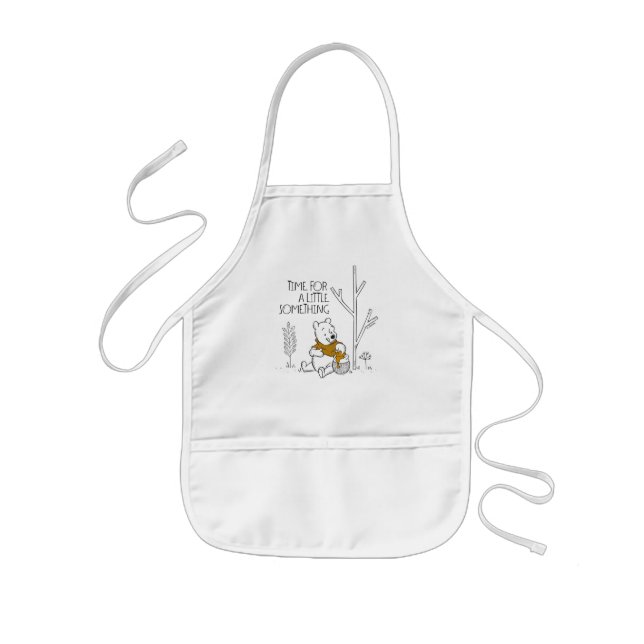 Winnie the Pooh | Time for a Little Something Kids' Apron (Front)