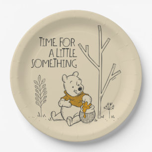 Winnie the Pooh   Time for a Little Something Paper Plates