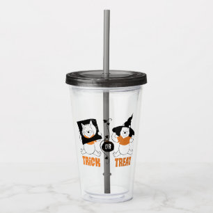 Winnie the Pooh Trick or Treat Acrylic Tumbler