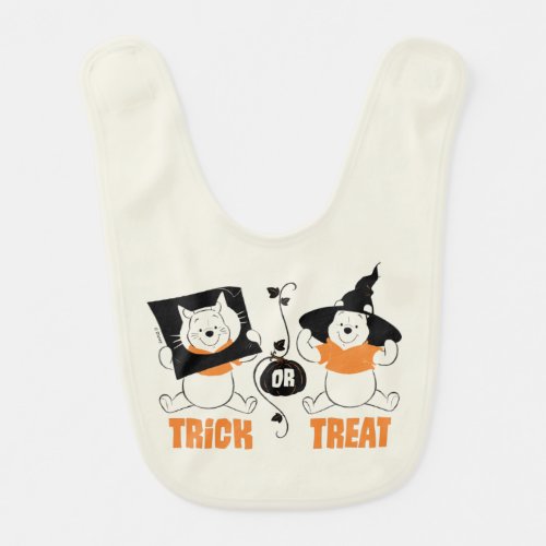 Winnie the Pooh  Trick or Treat Baby Bib