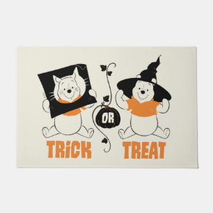Winnie the Pooh   Trick or Treat Doormat