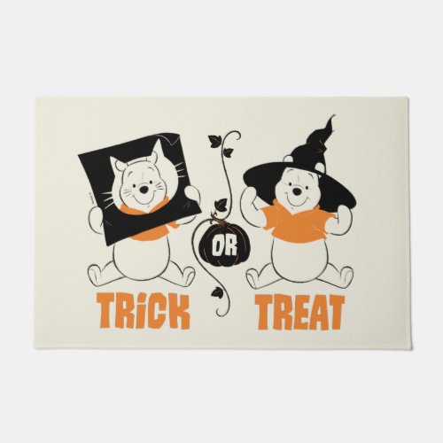 Winnie the Pooh  Trick or Treat Doormat