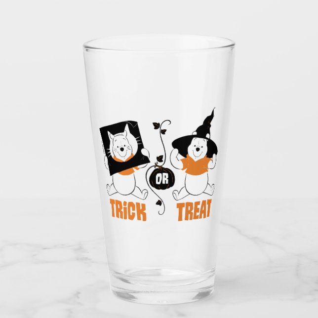 Winnie the Pooh | Trick or Treat Glass (Front)