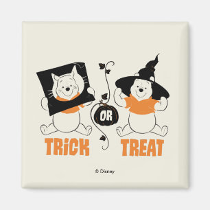 Winnie the Pooh Trick or Treat Magnet