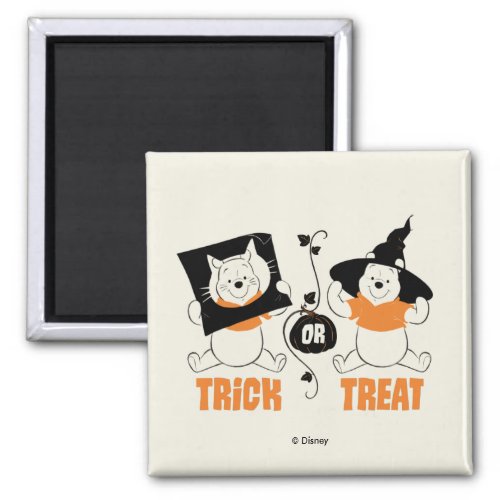 Winnie the Pooh  Trick or Treat Magnet