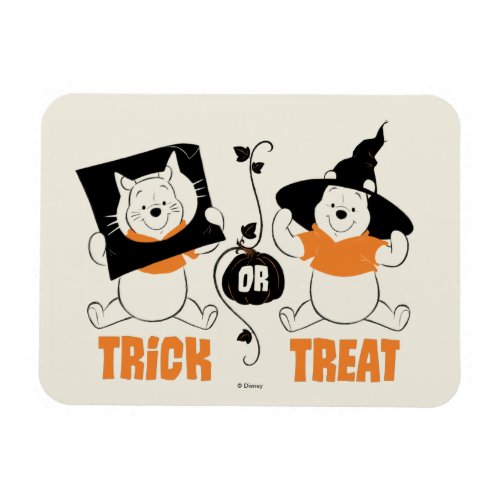 Winnie the Pooh  Trick or Treat Magnet