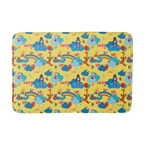 Winnie the Pooh  Up and Away Pattern Bath Mat