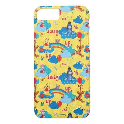 Winnie the Pooh  Up and Away Pattern iPhone 87 Case