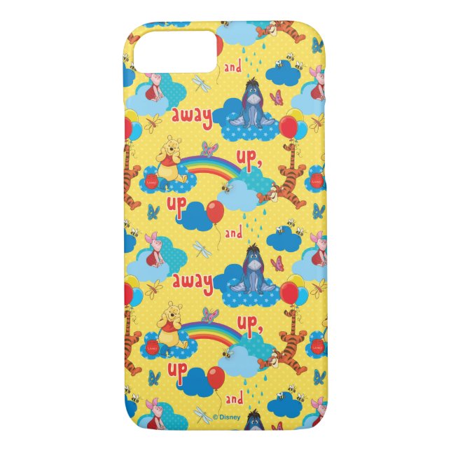 Winnie the Pooh | Up and Away Pattern Case-Mate iPhone Case (Back)