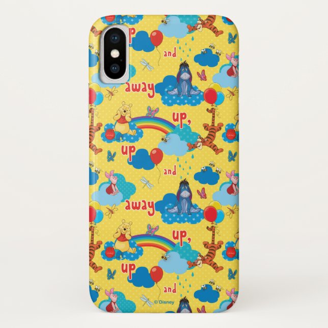 Winnie the Pooh | Up and Away Pattern Case-Mate iPhone Case (Back)