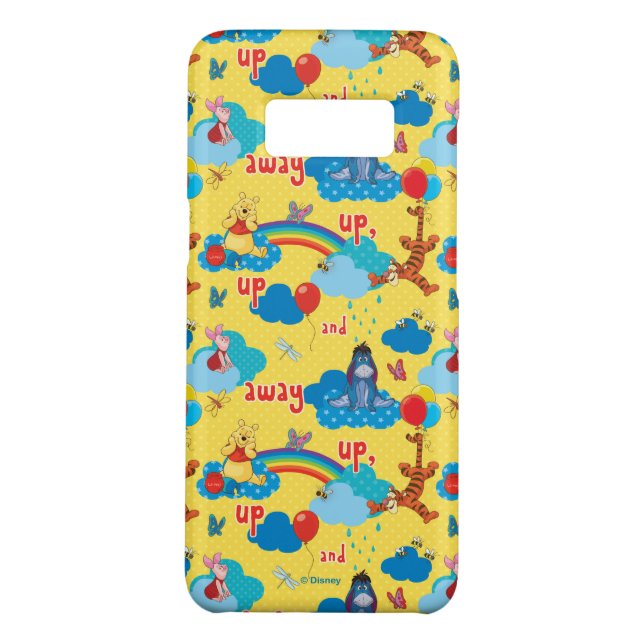 Winnie the Pooh | Up and Away Pattern Case-Mate Samsung Galaxy Case (Back)
