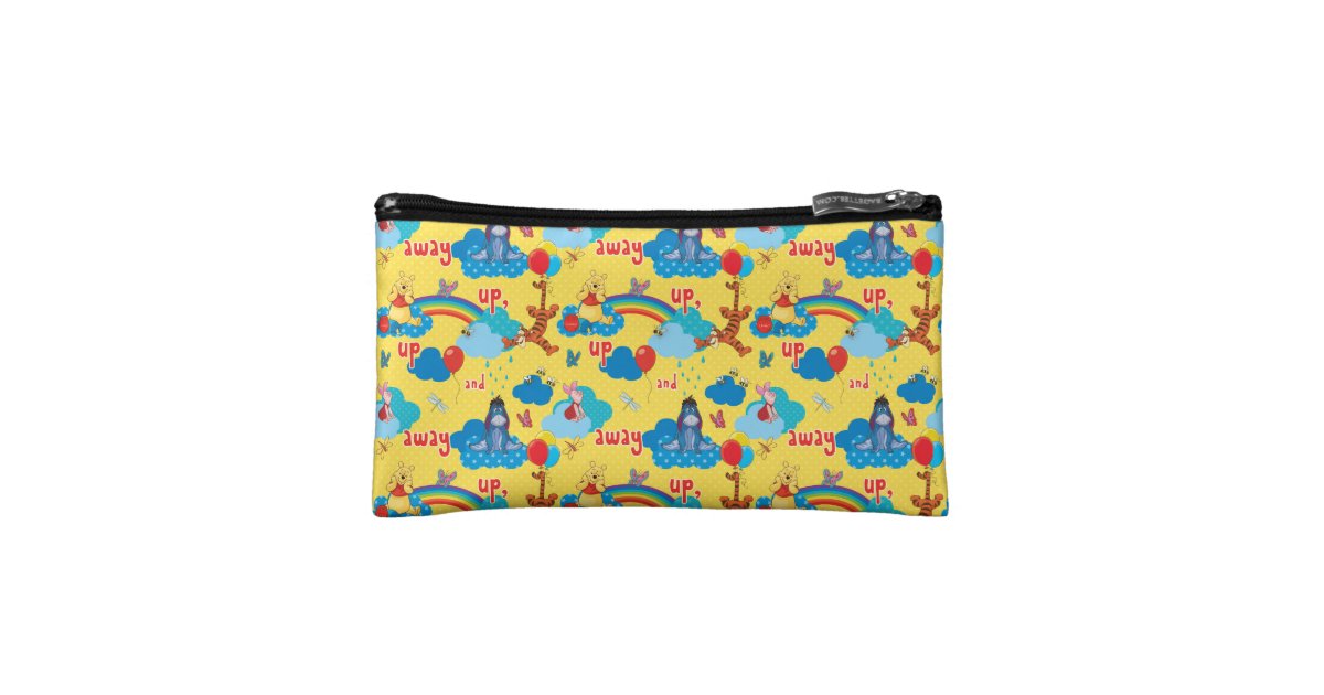 Winnie the Pooh | Up and Away Pattern Cosmetic Bag | Zazzle