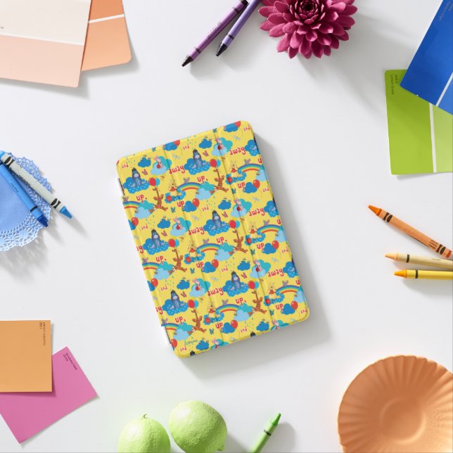 Winnie the Pooh | Up and Away Pattern iPad Mini Cover (In Situ)
