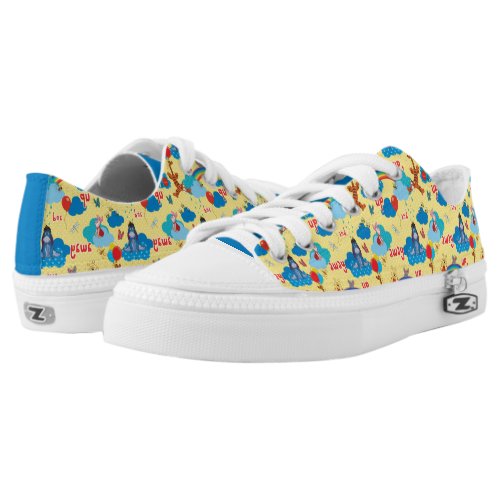 Winnie the Pooh  Up and Away Pattern Low_Top Sneakers