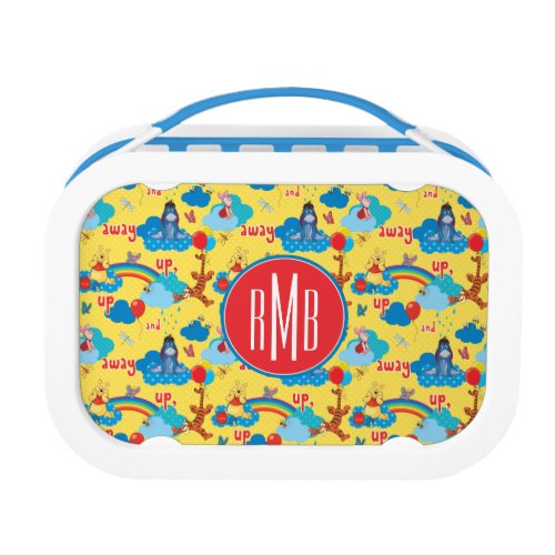 Winnie the Pooh  Up and Away Pattern Lunch Box