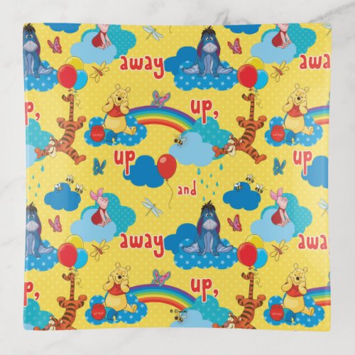 Winnie the Pooh  Up and Away Pattern Trinket Tray