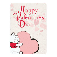Winnie the Pooh Valentine Card