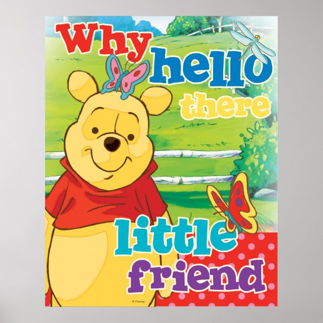 Winnie the Pooh | Why Hello There Poster (Front)