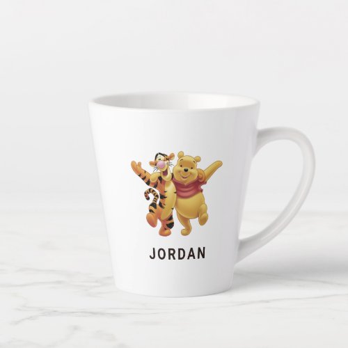 Winnie the Pooh Winne and Tigger Latte Mug