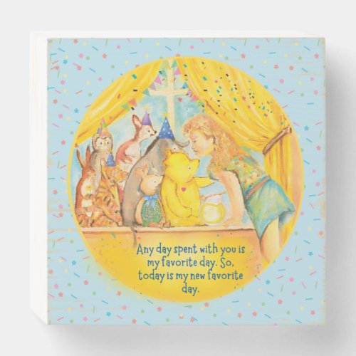 Winnie The Pooh _ Wood Box Sign for girls bedroom