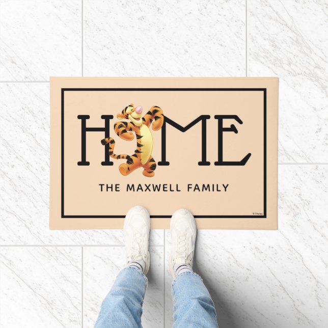Winnie the Pooh's Tigger | Customizable Home  Doormat (Indoor)