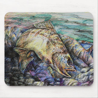 Winning Art By D. Lin  Grade 10 Mouse Pad