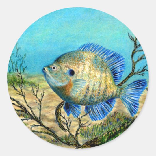 Winning art by G. Barker - Grade 11 Classic Round Sticker