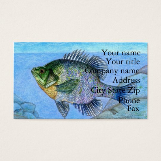 Winning artwork by L. Luan, Grade 7 Business Card